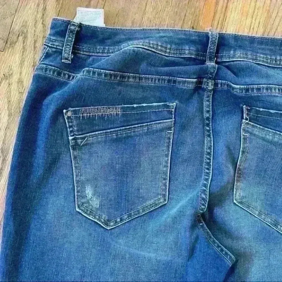 s.oliver girlfriend ankle distressed Jeans size 40 - Picture 5 of 10